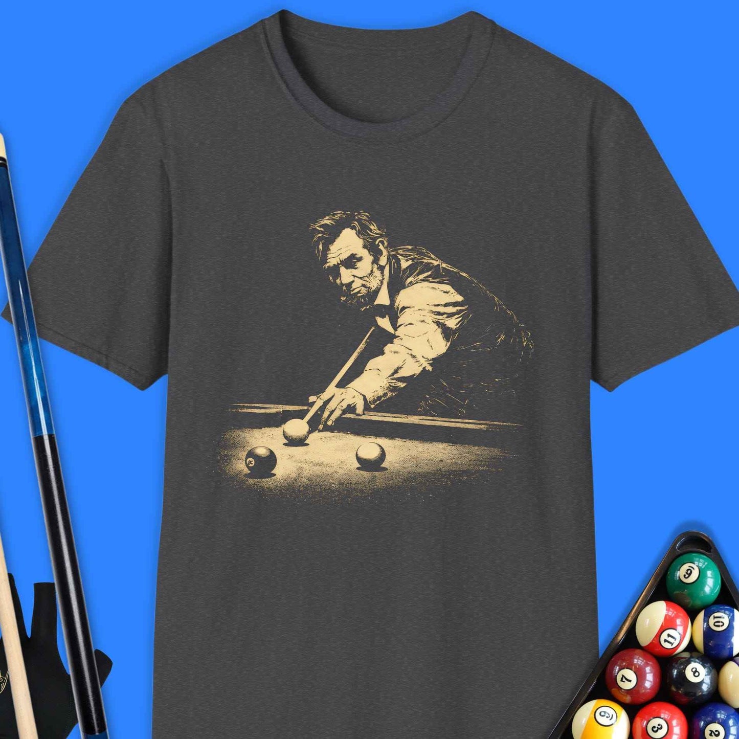 Honest Abe Pool T-Shirt