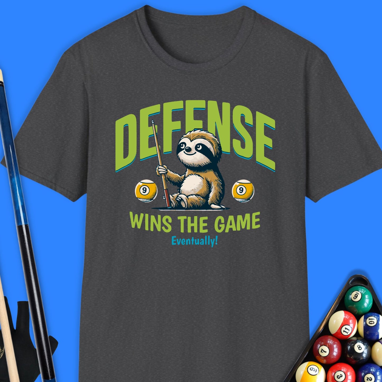 Defense Wins The Game Pool T-Shirt