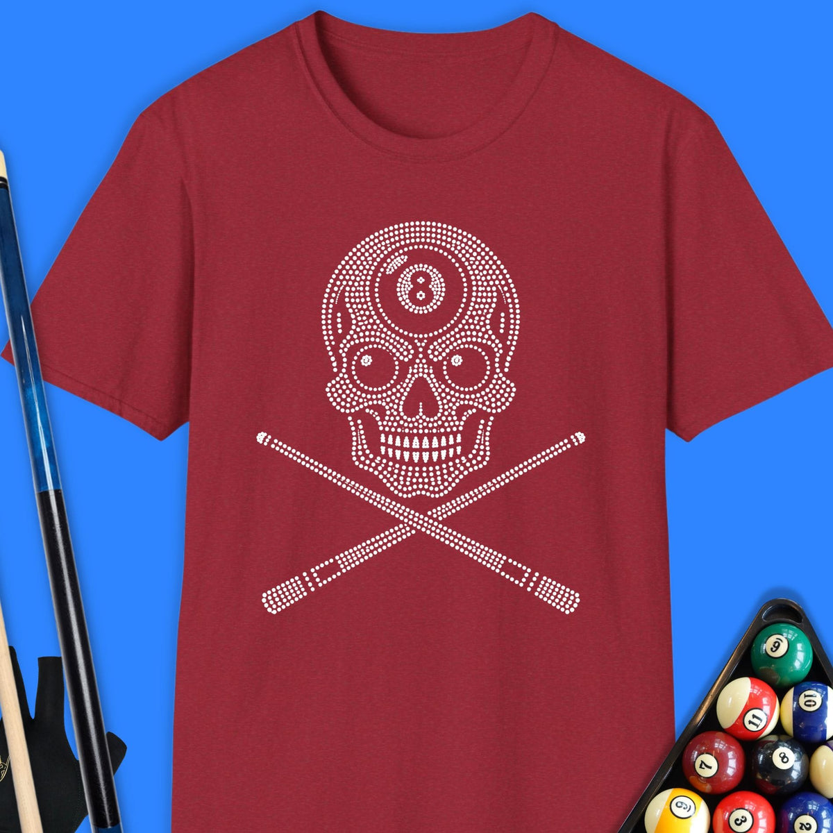 Ball Skull Pool T-Shirt