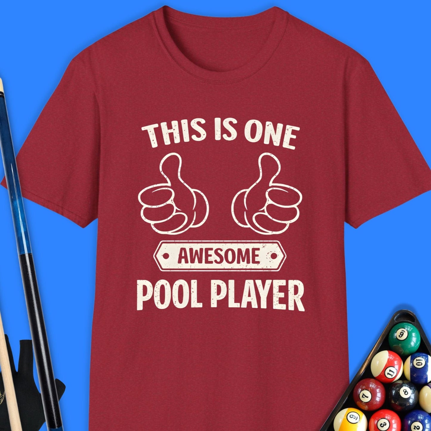 Awesome Pool Player T-Shirt