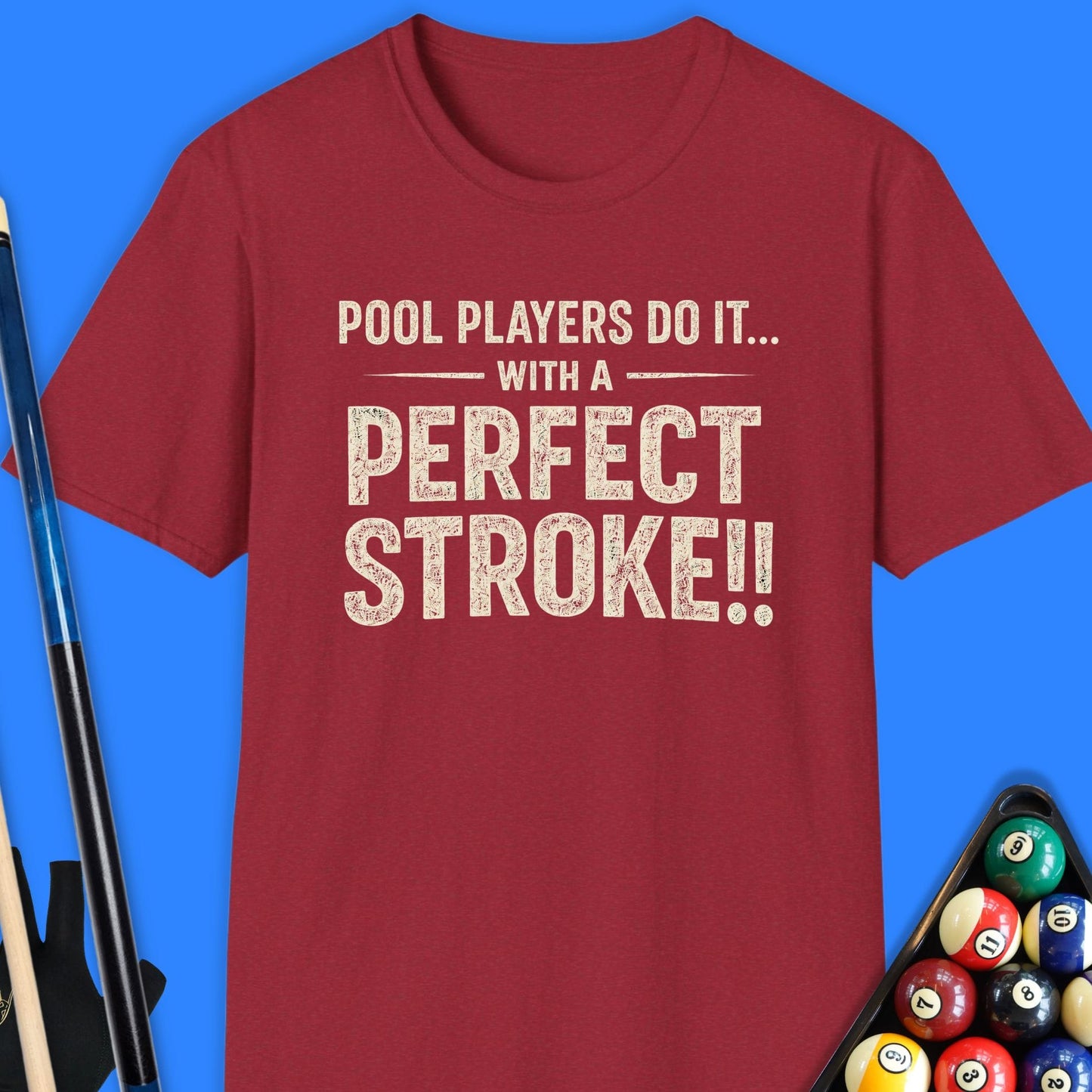Pool Players Stroke T-Shirt