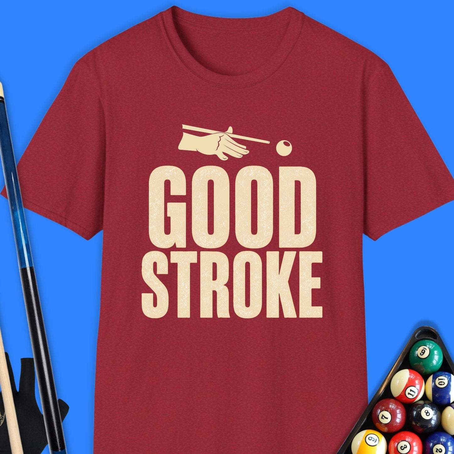 Good Stroke Pool T-Shirt