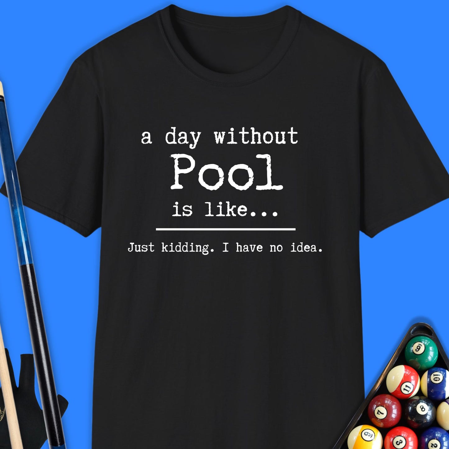 A Day Without Pool T-Shirt