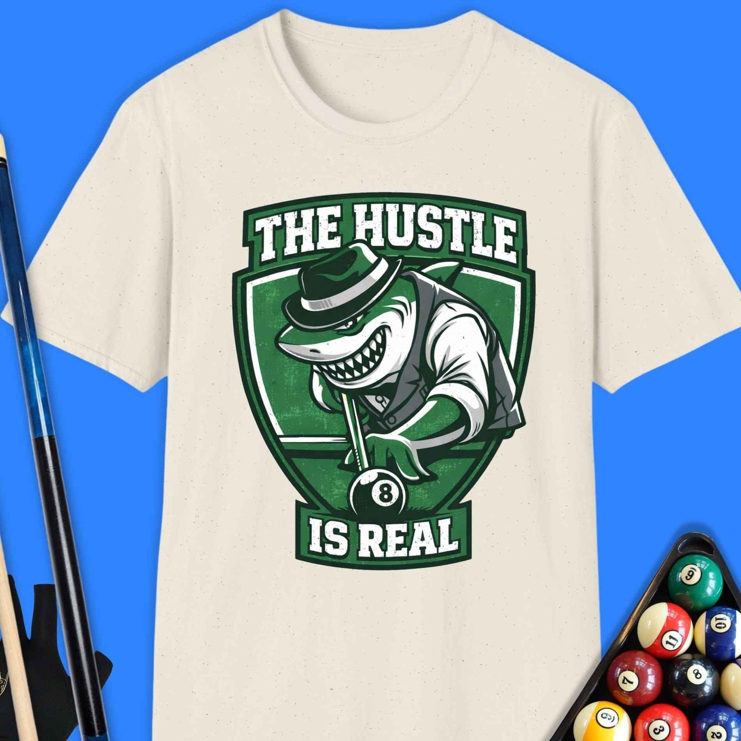 The Hustle Is Real Pool T-Shirt