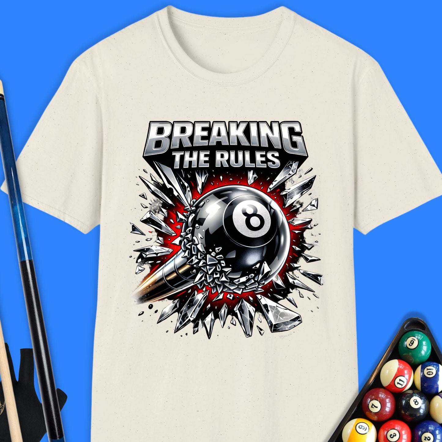 Breaking The Rules Pool T-Shirt