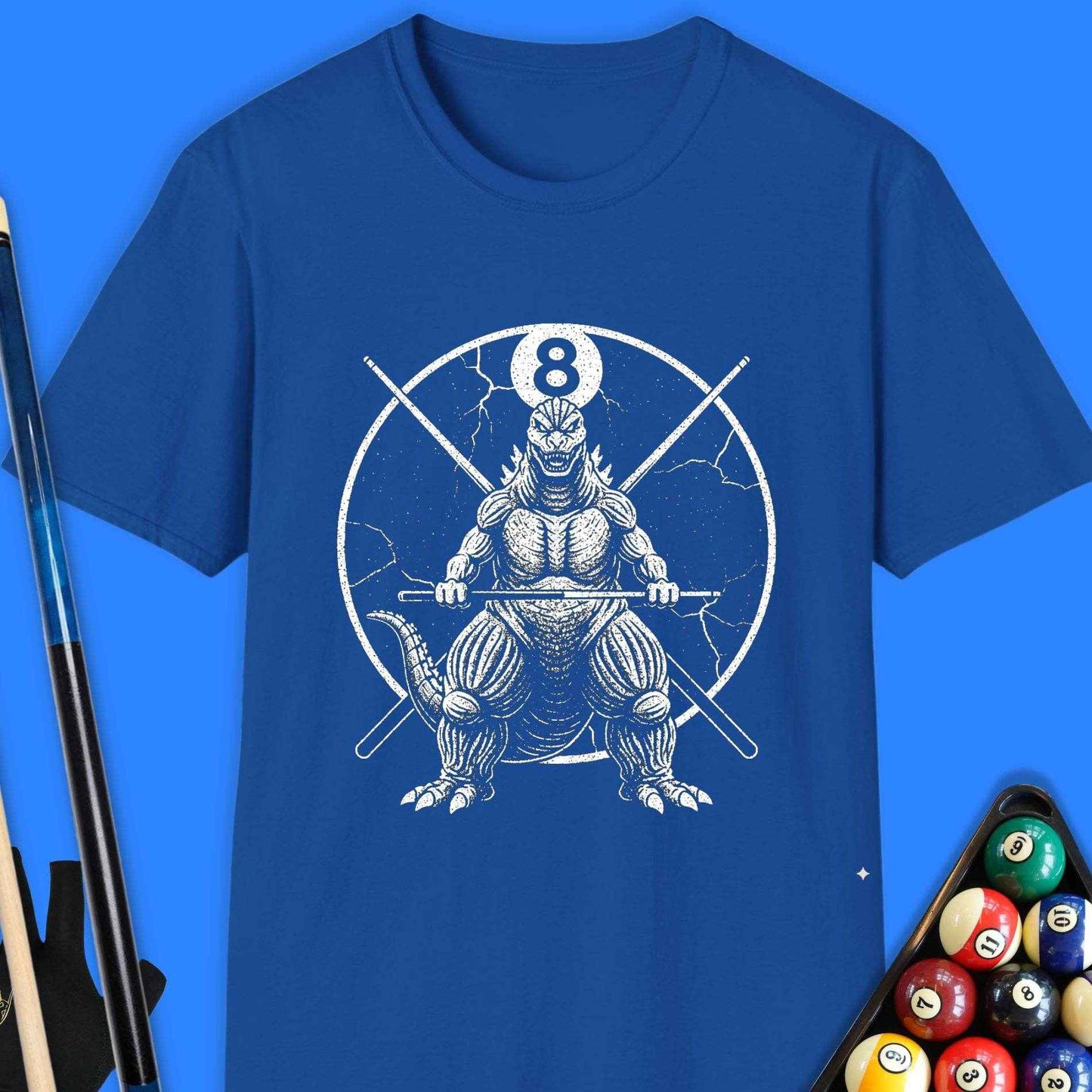 Monster Break Pool T-Shirt - Rack & Roll