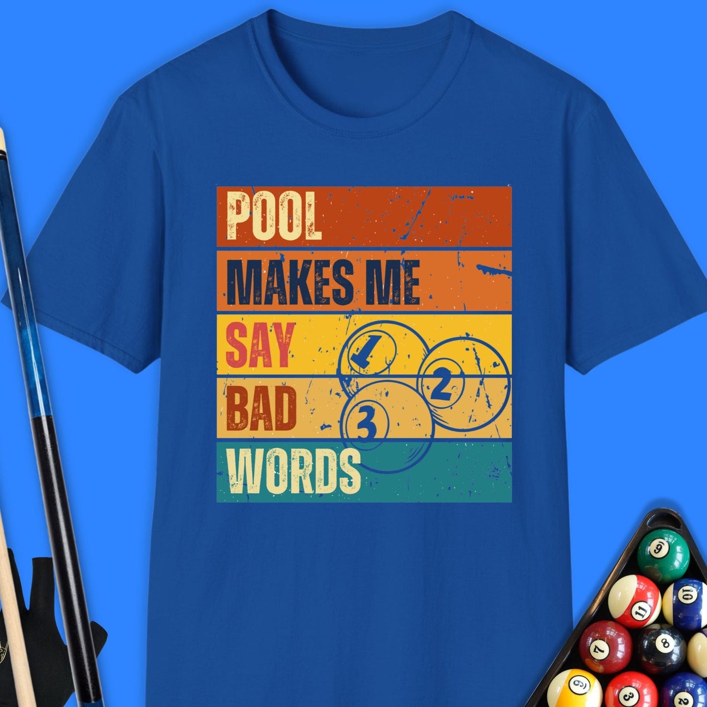 Pool Says Bad Words T-Shirt