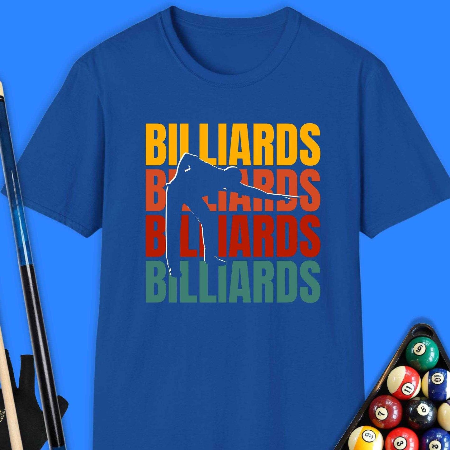 Billiards Billiards Pool T-Shirt - Rack & Roll