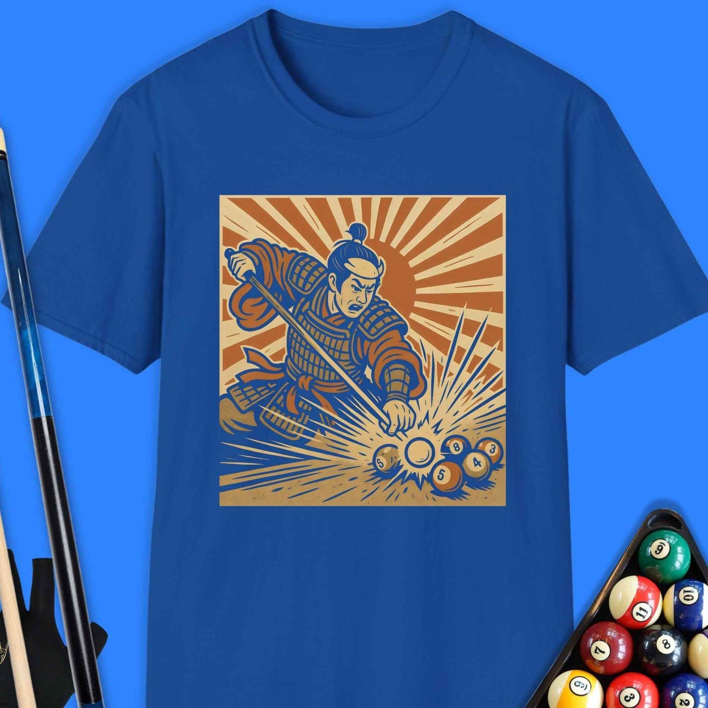 Bushido Break Pool T-Shirt - Rack & Roll