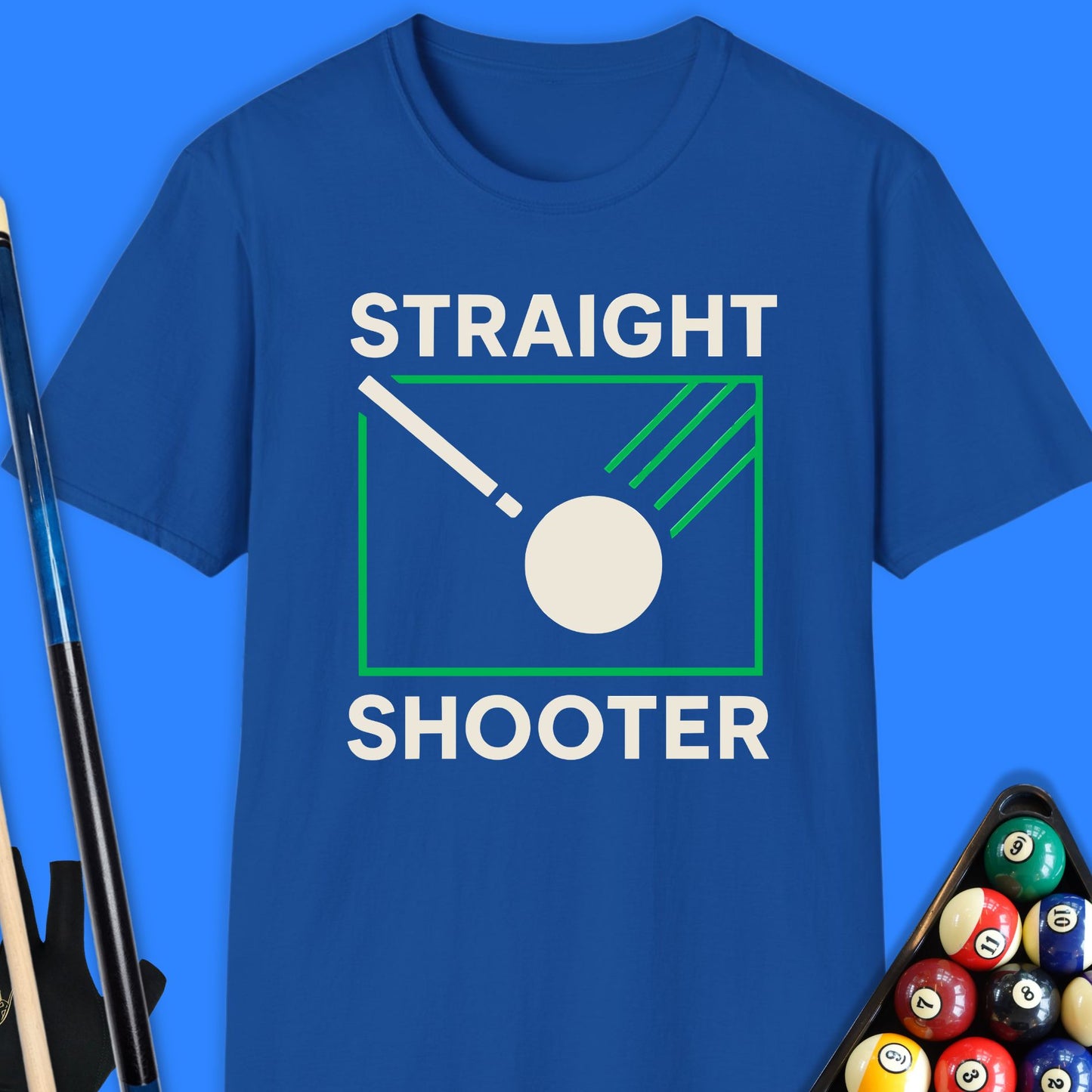 Straight Shooter Pool T-Shirt