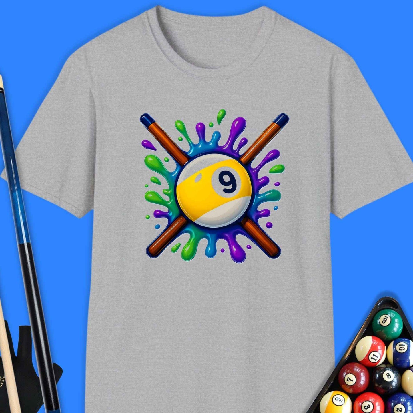 Splash Break 9-Ball Pool T-Shirt