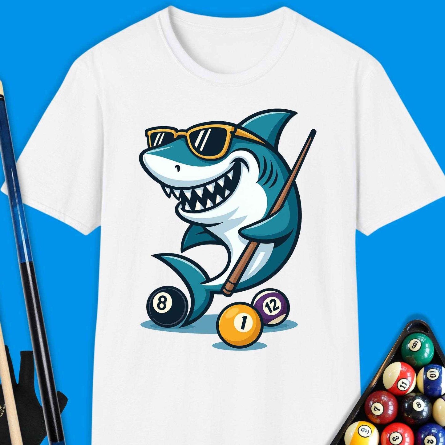 Pool Shark T-Shirt - Rack & Roll