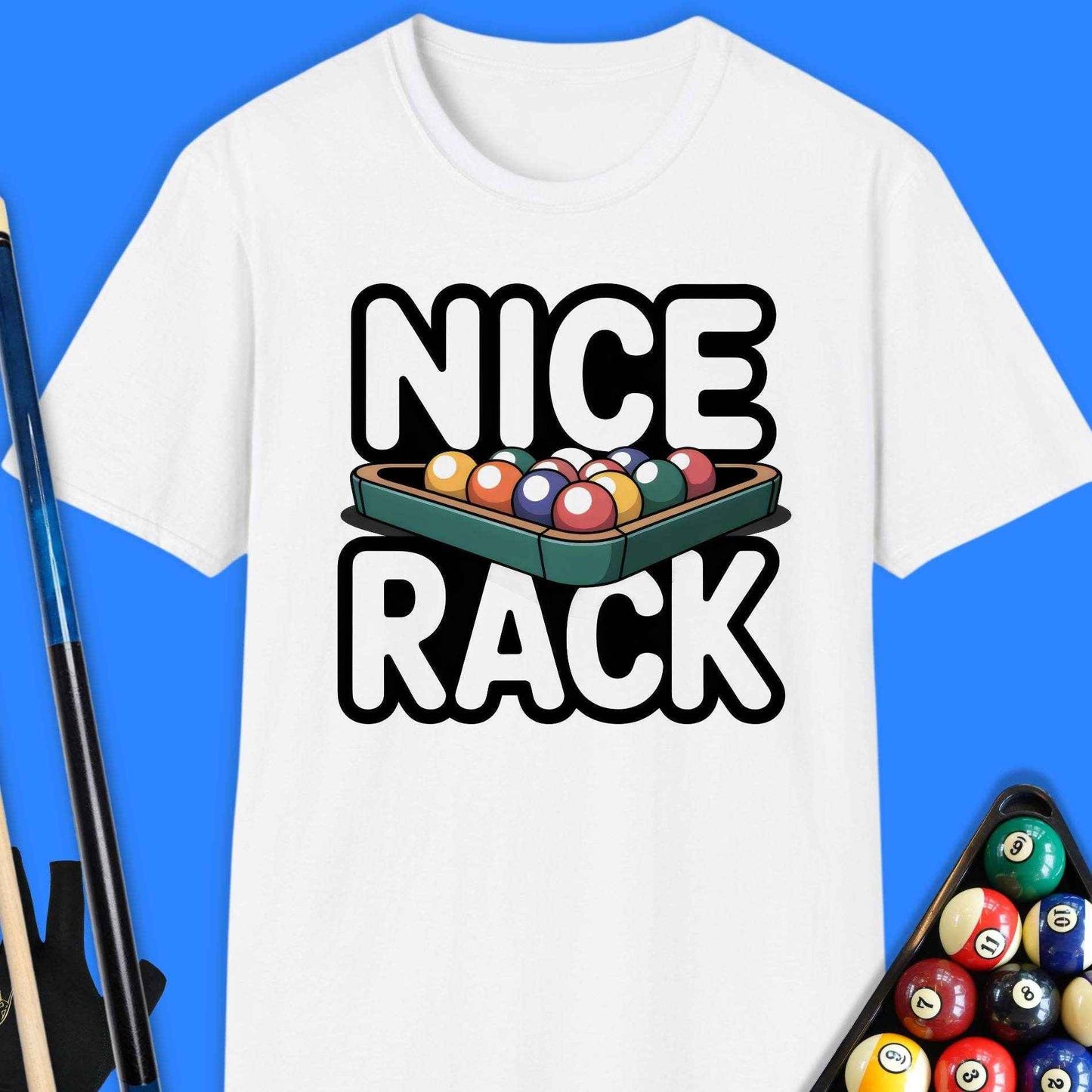 Nice Rack Pool T-Shirt - Rack & Roll