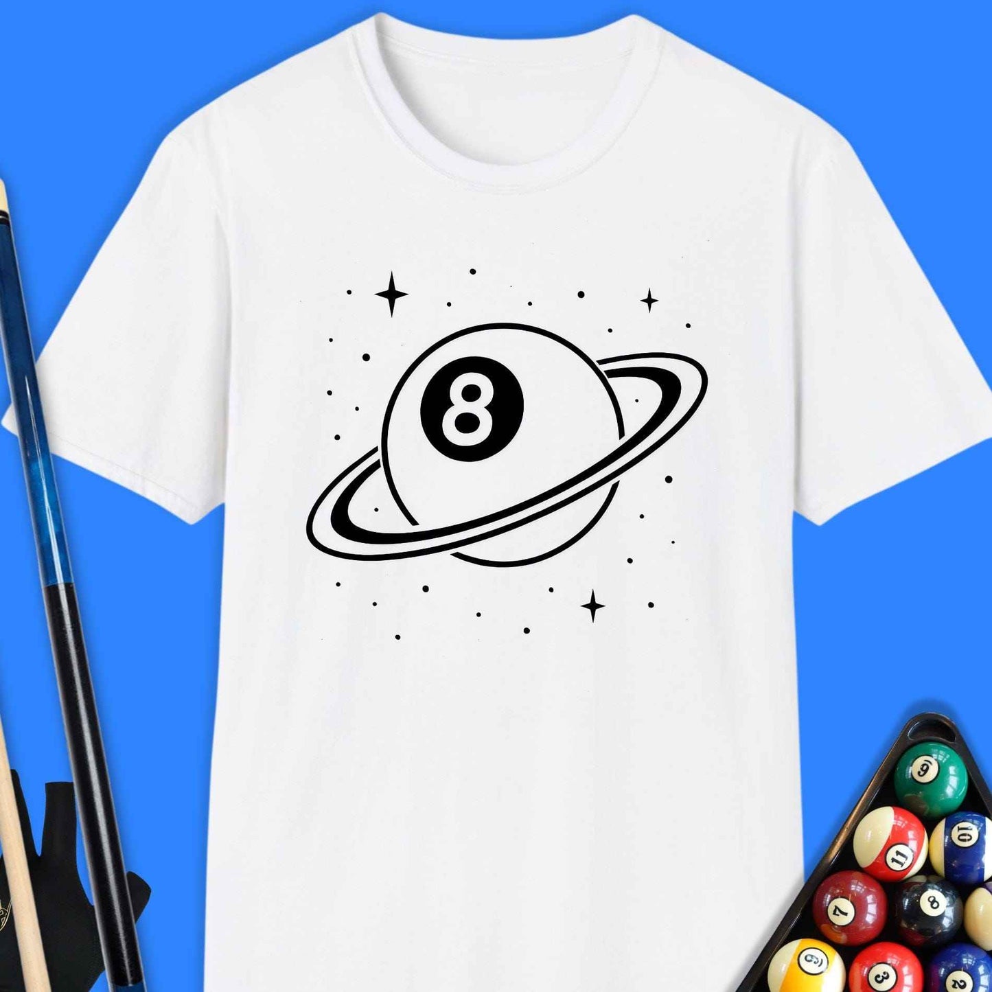 Eight Ball Orbit Pool T-Shirt