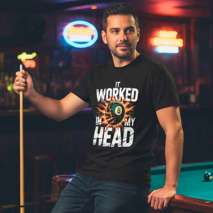 It Worked In My Head Pool T-Shirt - Rack & Roll 