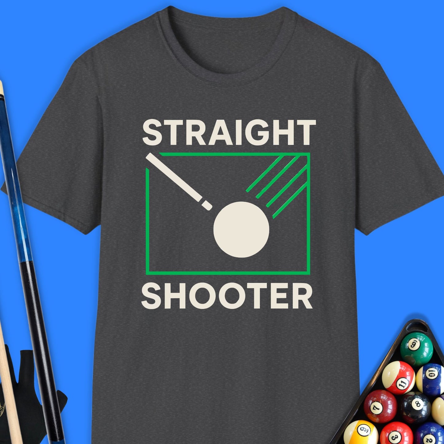 Straight Shooter Pool T-Shirt
