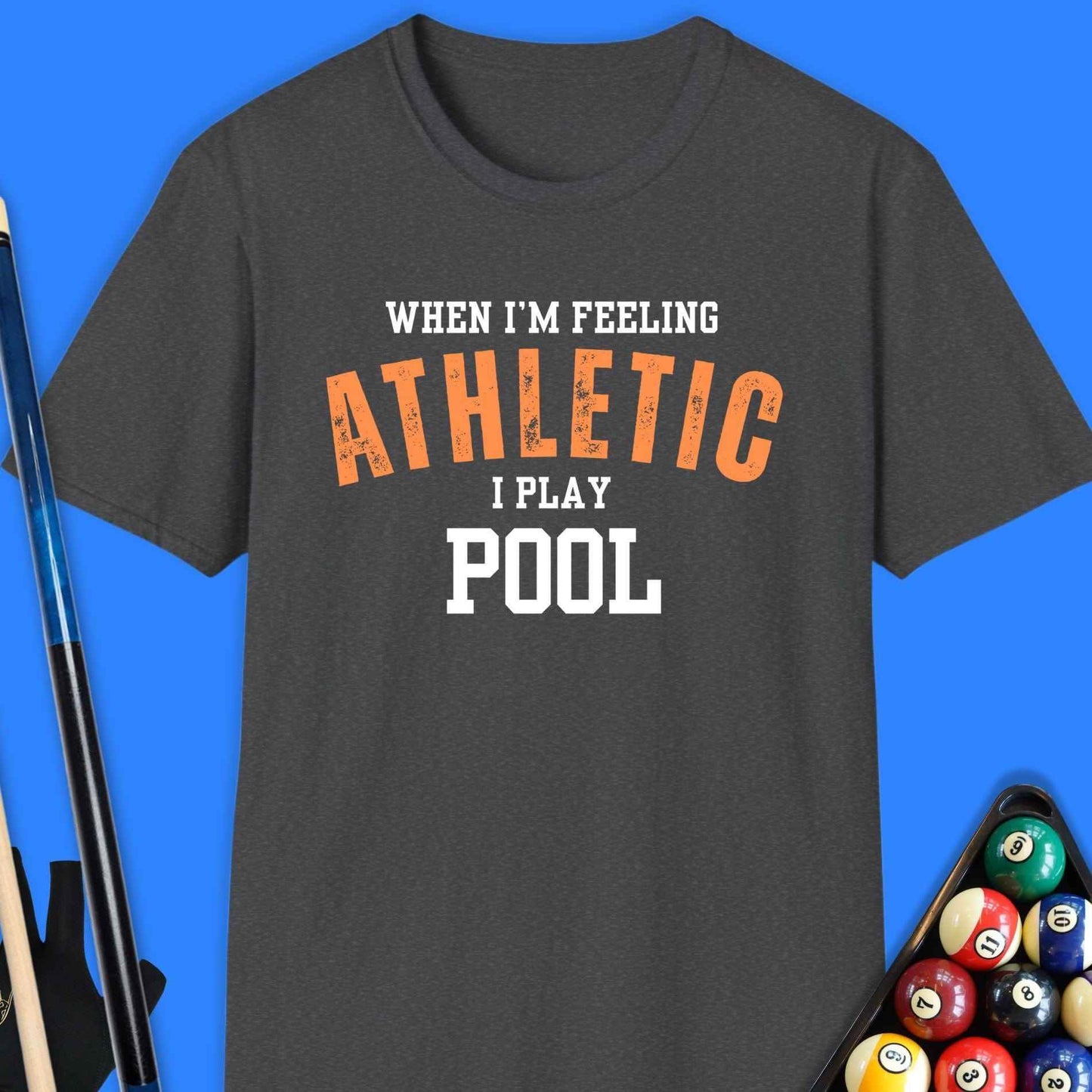 When I'm Athletic Pool T-Shirt - Rack & Roll 