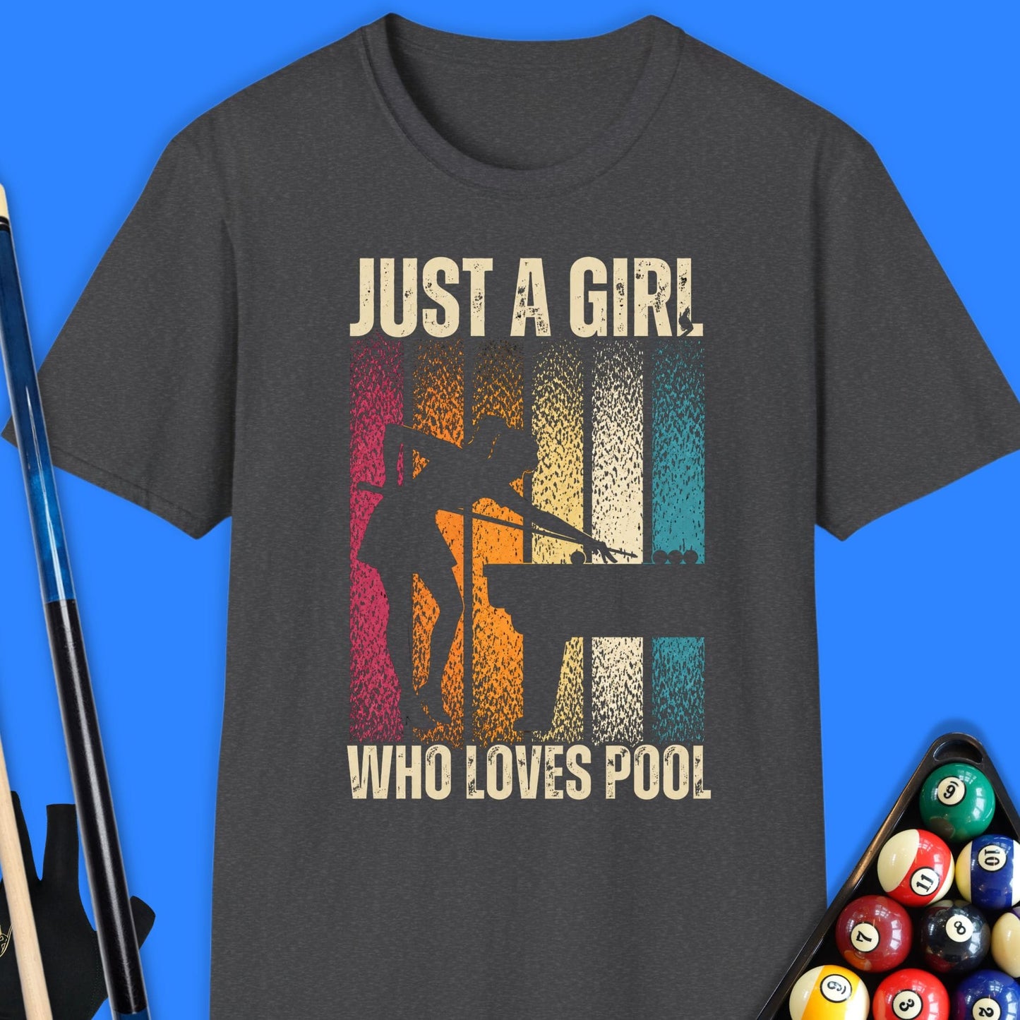Just A Girl Who Love Pool T-Shirt