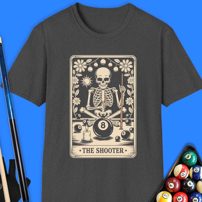 The Shooter Tarot Pool T-Shirt - Rack & Roll 