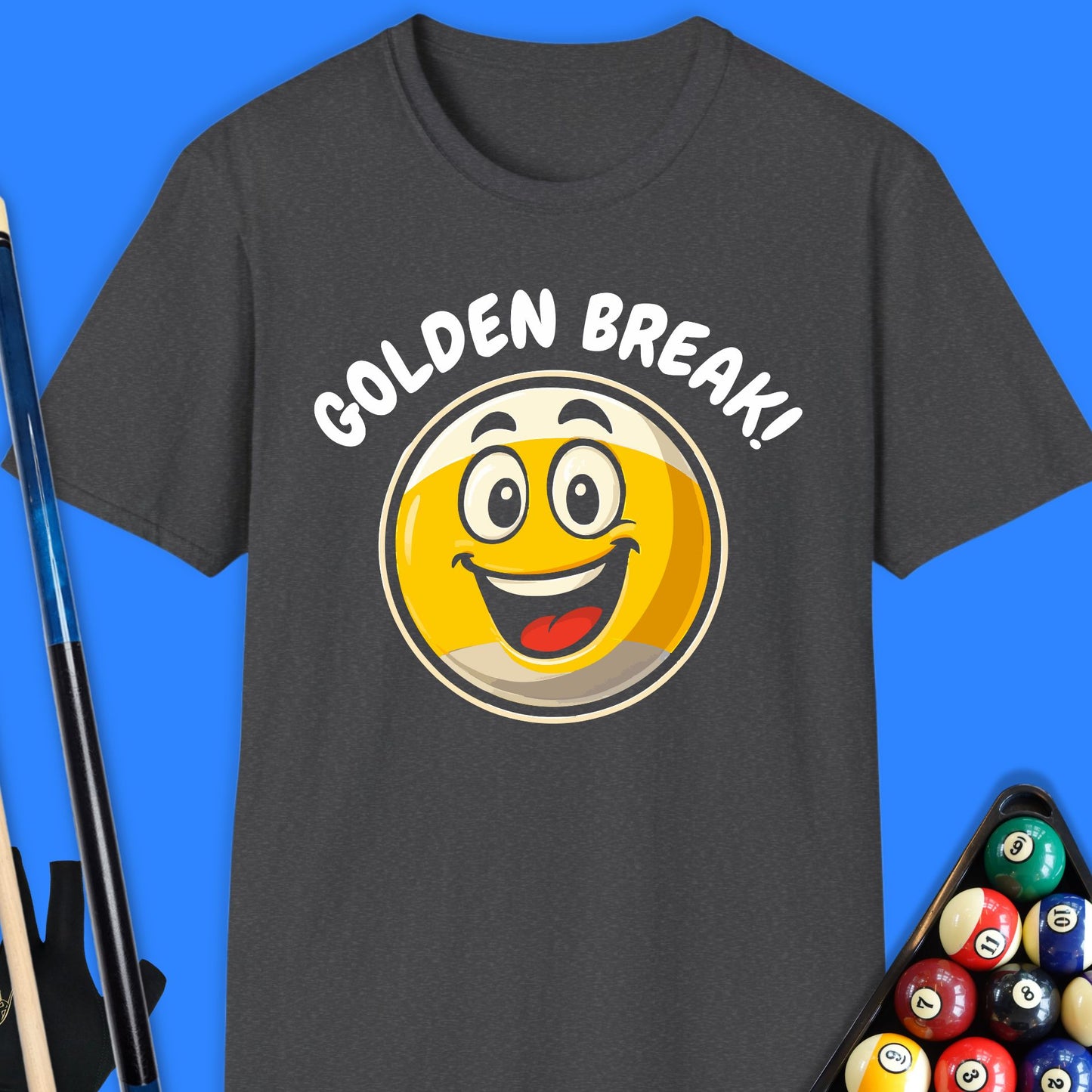 Golden Break Pool T-Shirt