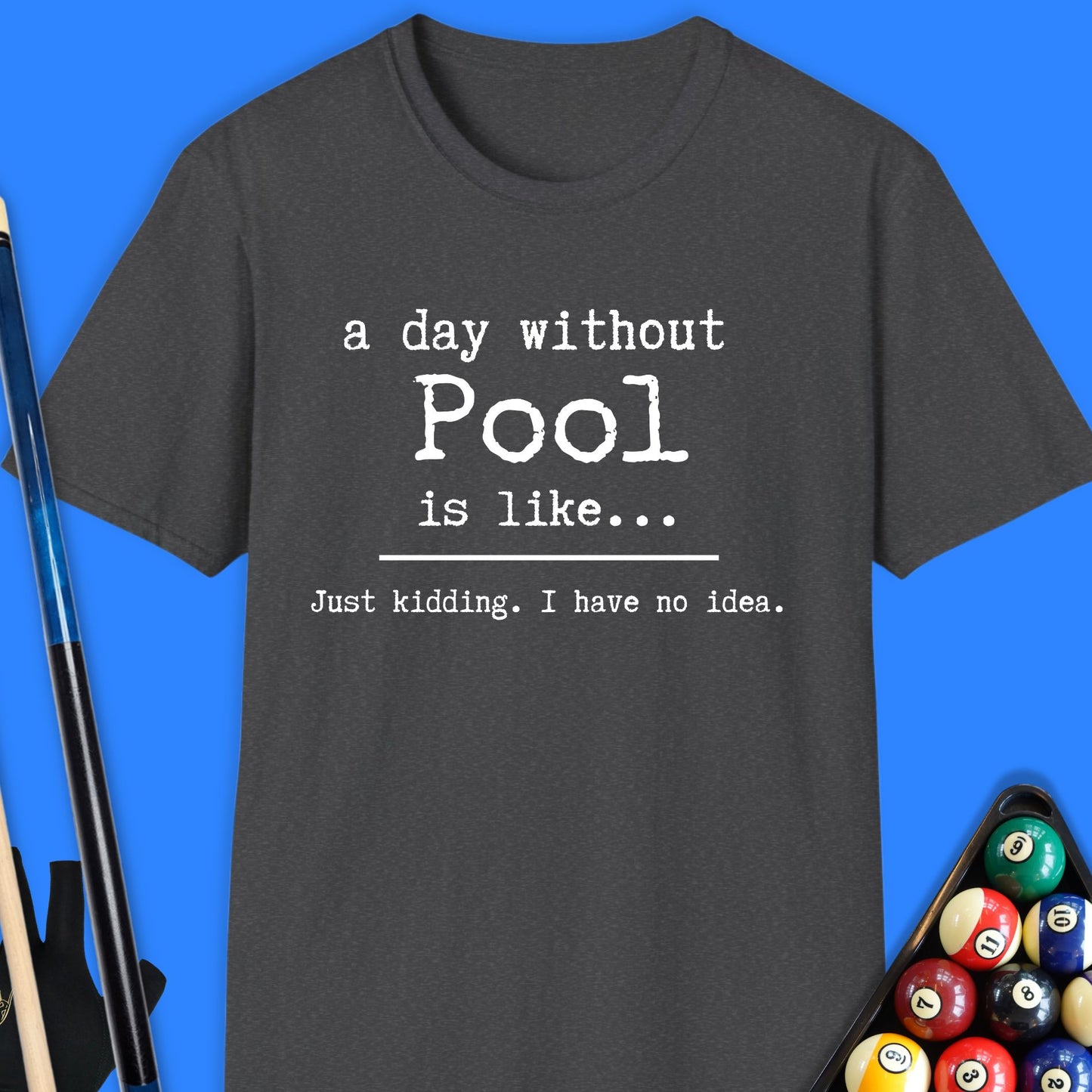 A Day Without Pool T-Shirt