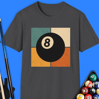 Retro 8-Ball Pool T-Shirt