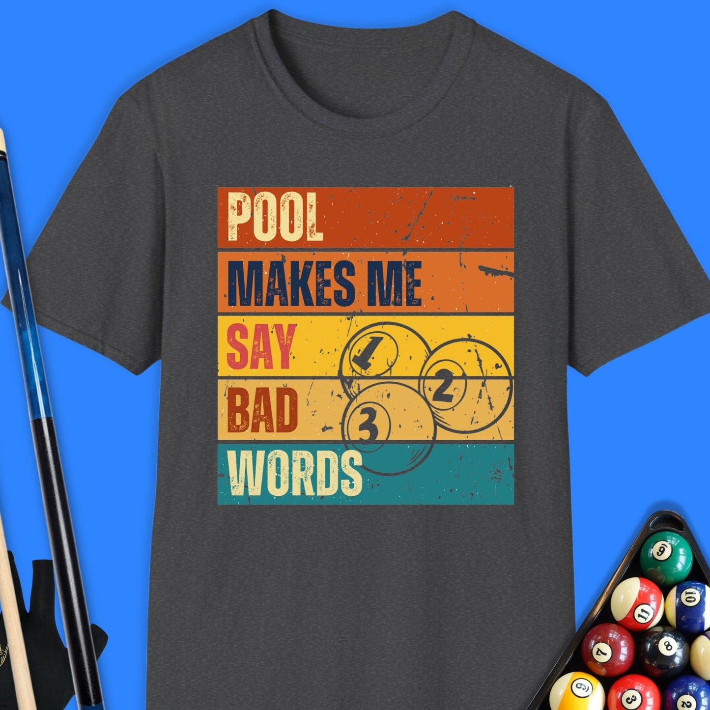 Pool Says Bad Words T-Shirt