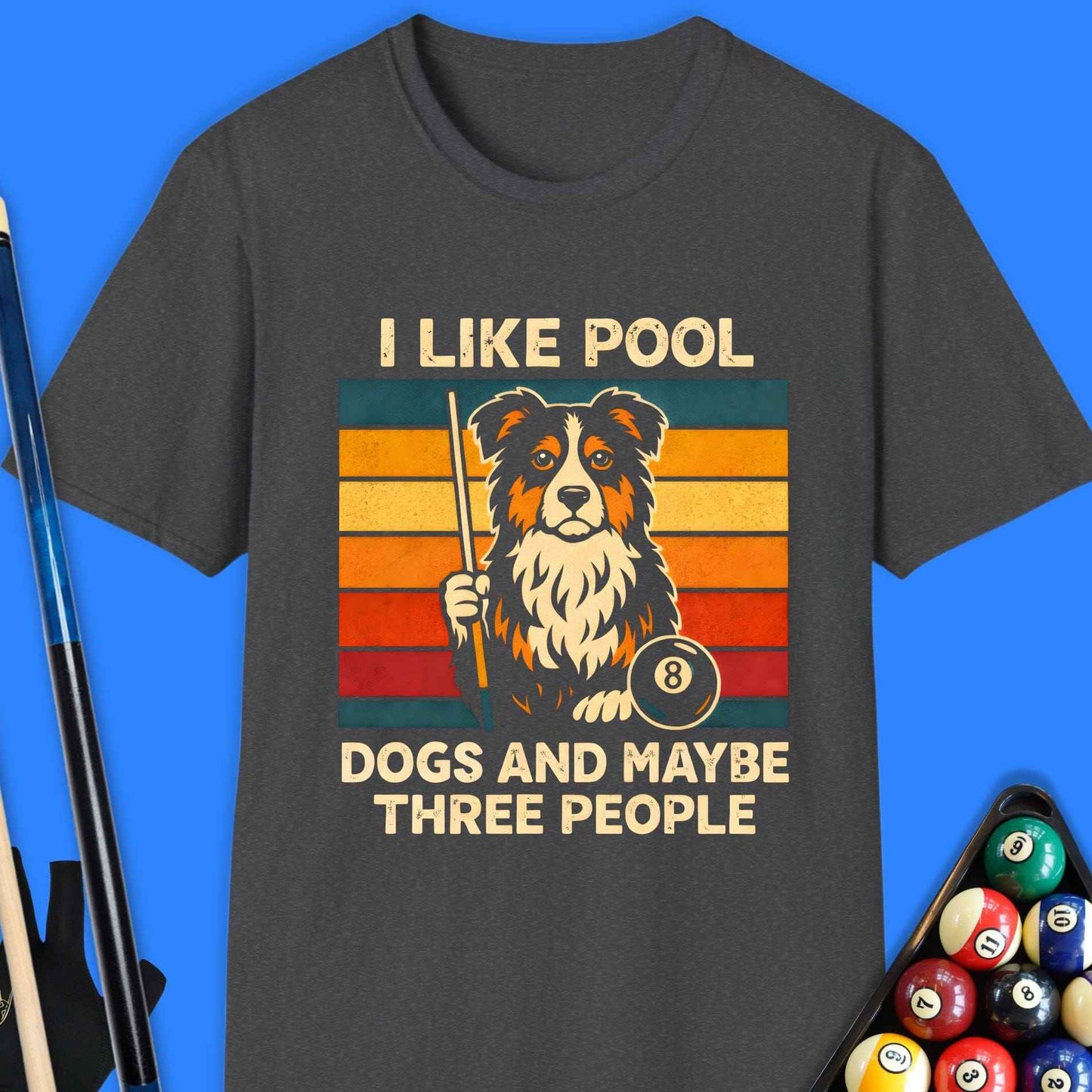 I Like Pool Dogs T-Shirt