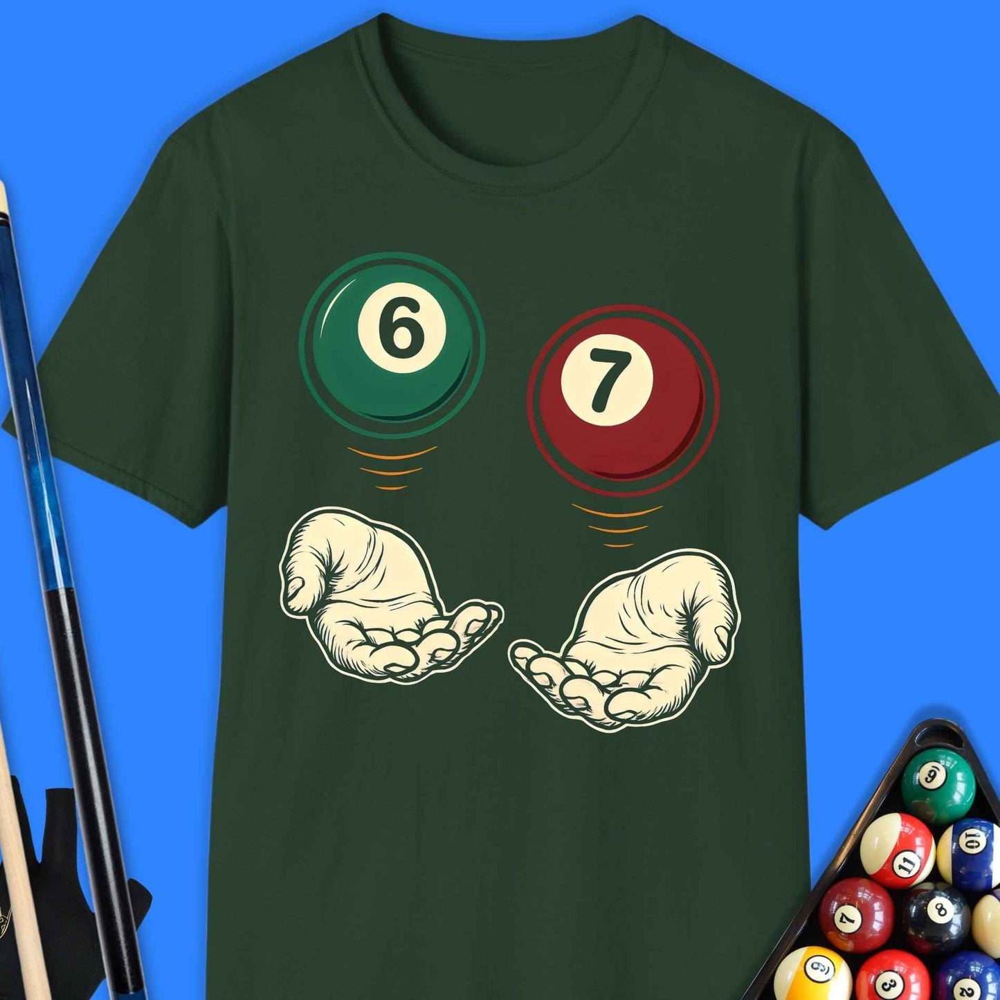 Ball Juggling 6-7 Pool T-Shirt