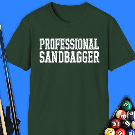 Professional Sandbagger Pool T-Shirt