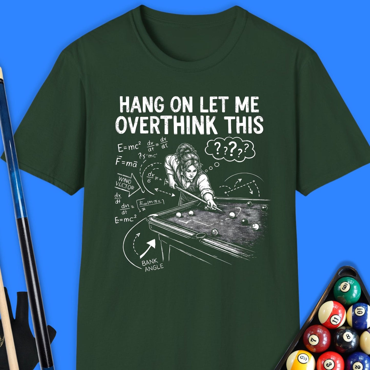 Hang On Pool Female T-Shirt