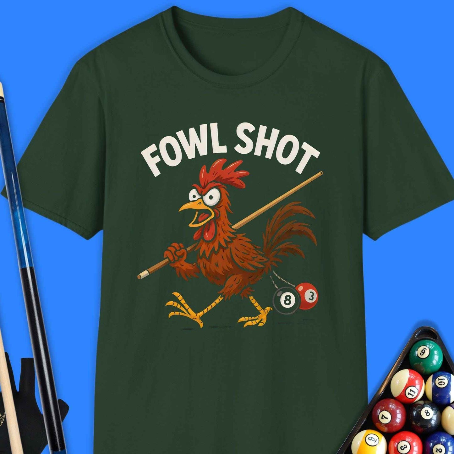Fowl Shot Pool T-Shirt