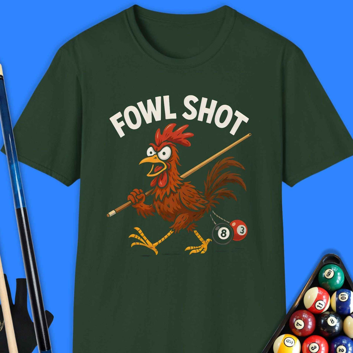 Fowl Shot Pool T-Shirt