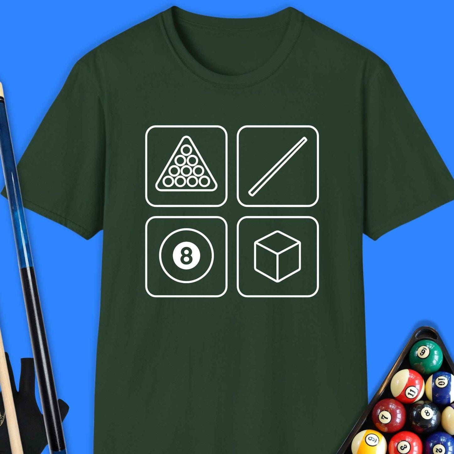 Cue Signals Pool T-Shirt