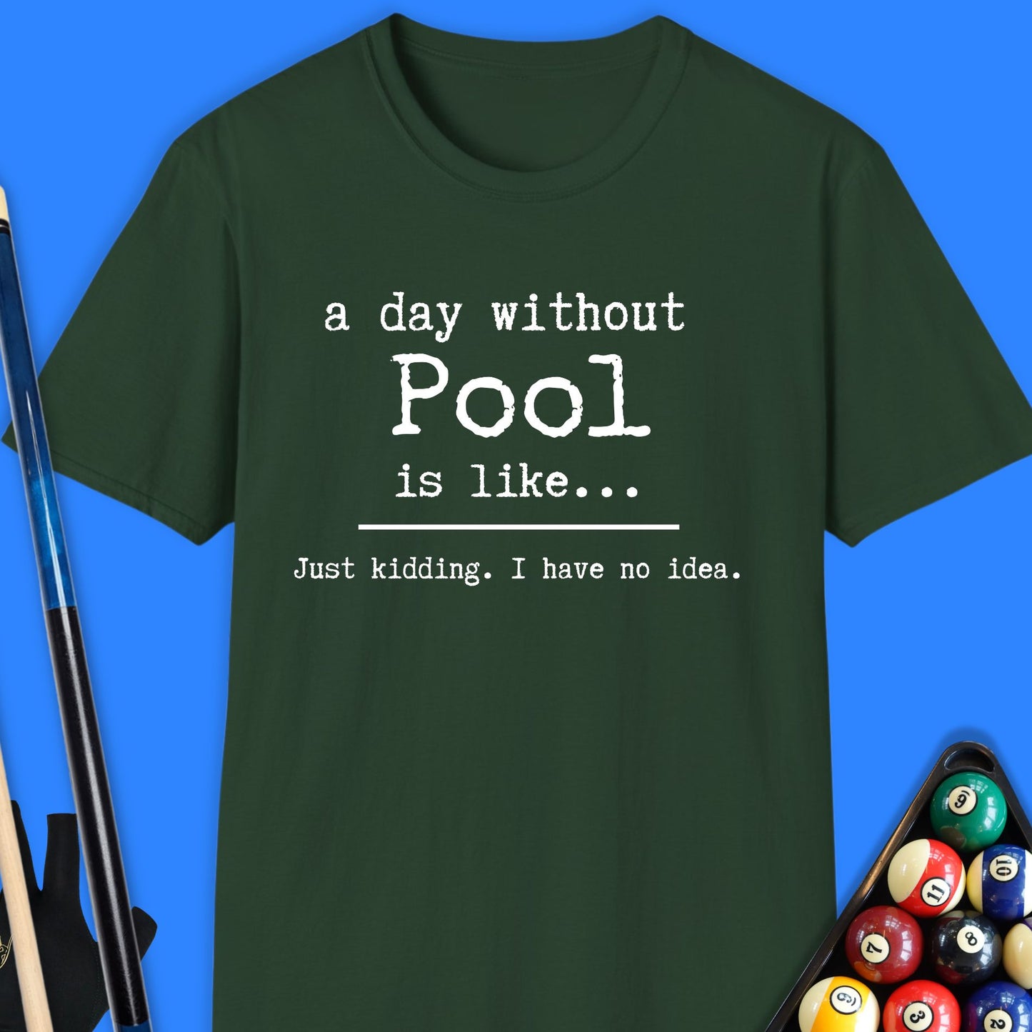 A Day Without Pool T-Shirt