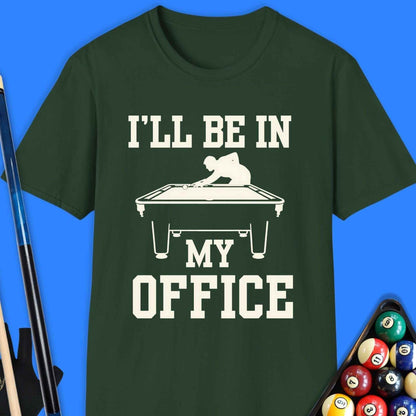 I'll Be In My Office Pool T-Shirt - Rack & Roll 
