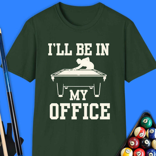 I'll Be In My Office Pool T-Shirt - Rack & Roll 