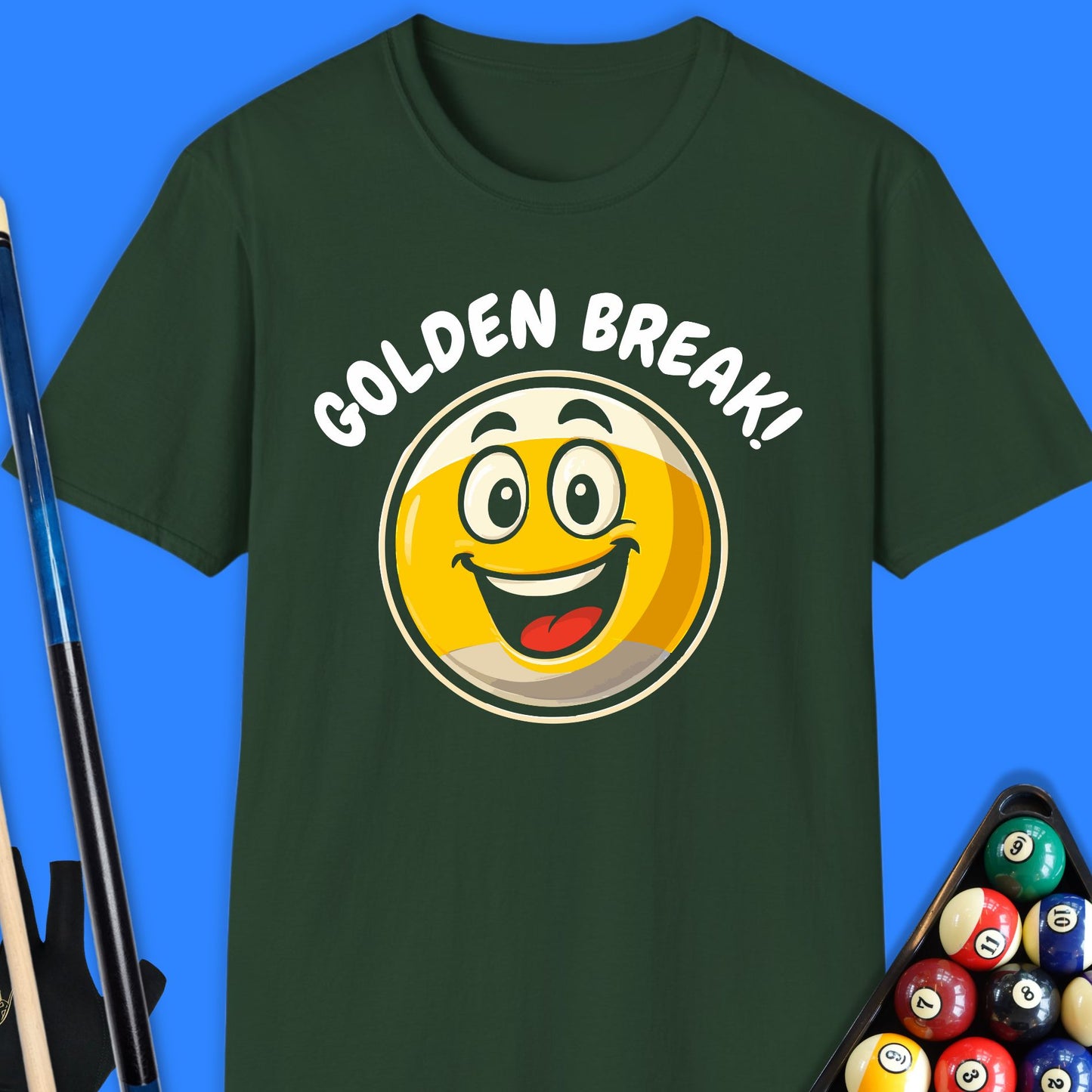 Golden Break Pool T-Shirt