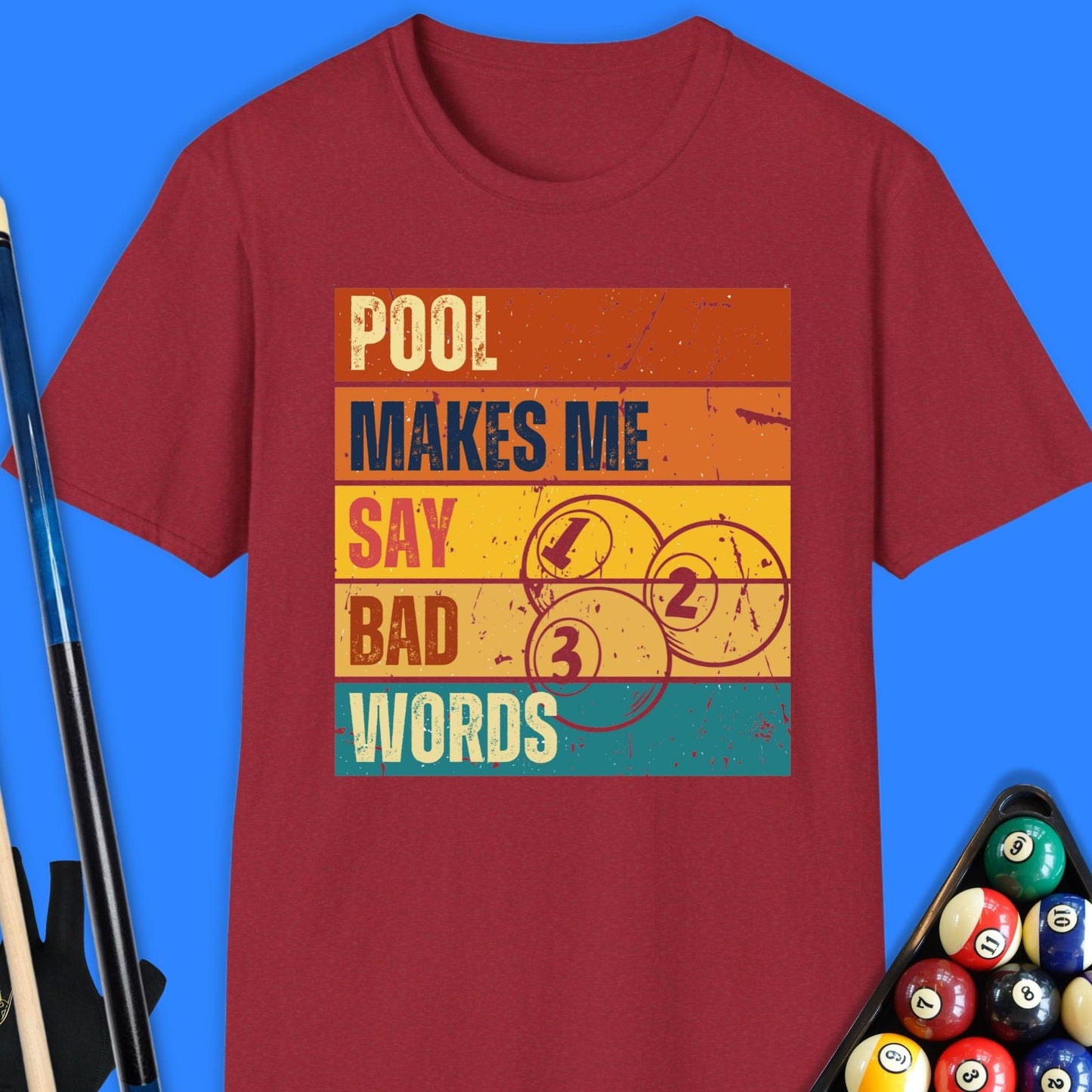 Pool Says Bad Words T-Shirt