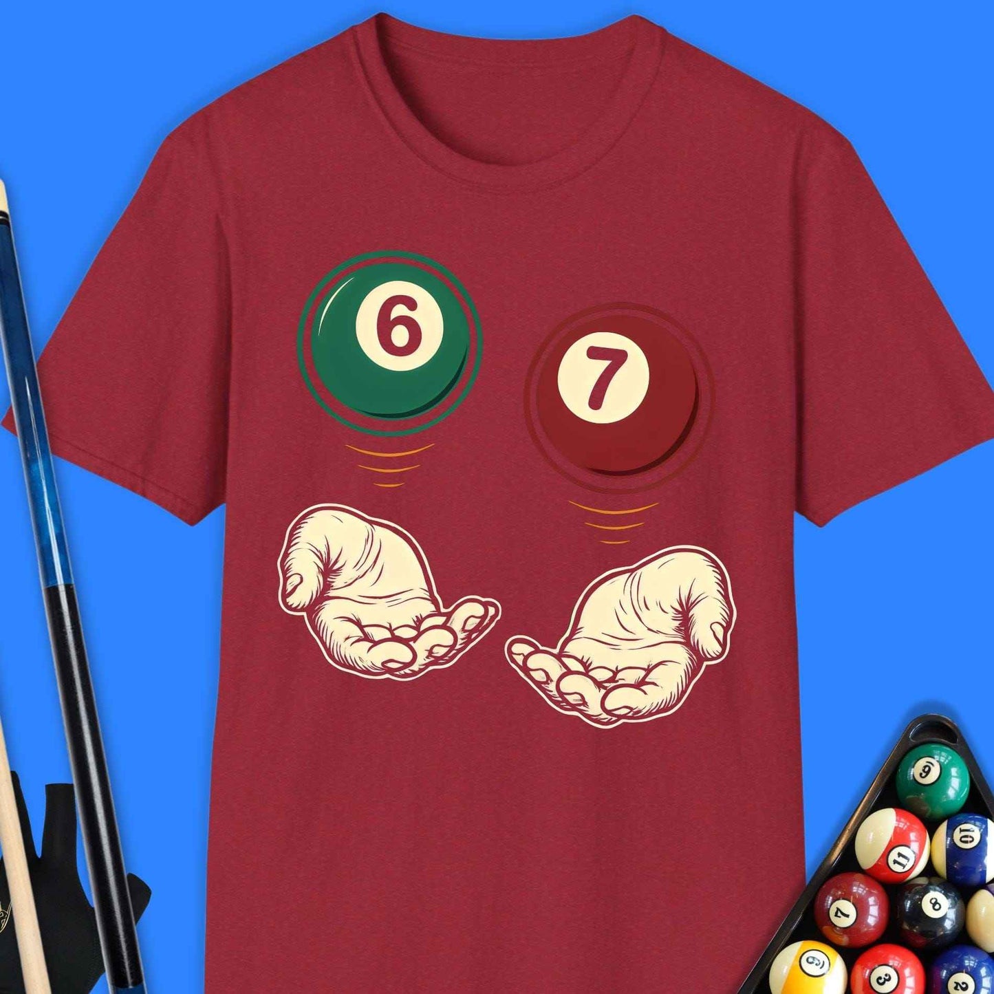 Ball Juggling 6-7 Pool T-Shirt