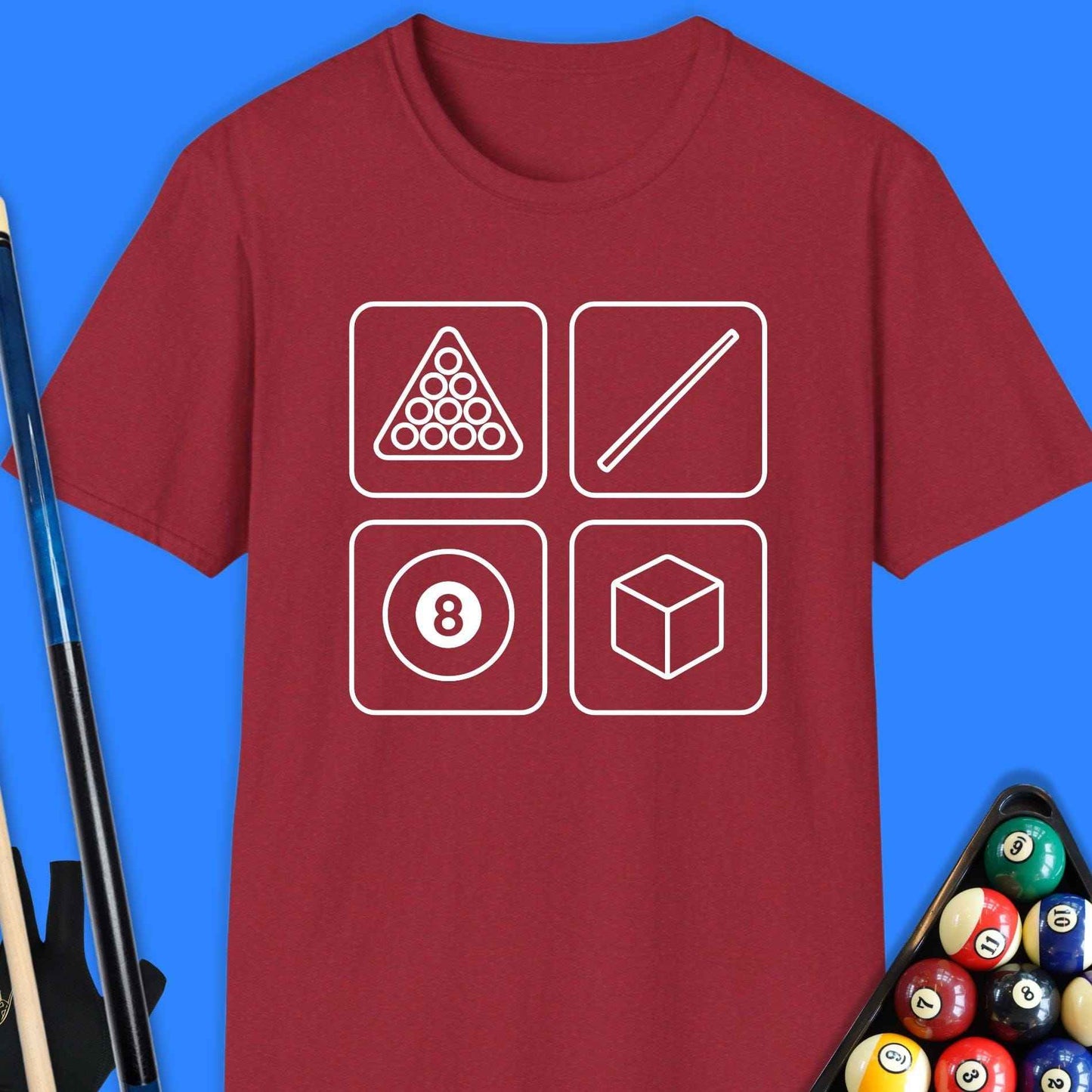 Cue Signals Pool T-Shirt
