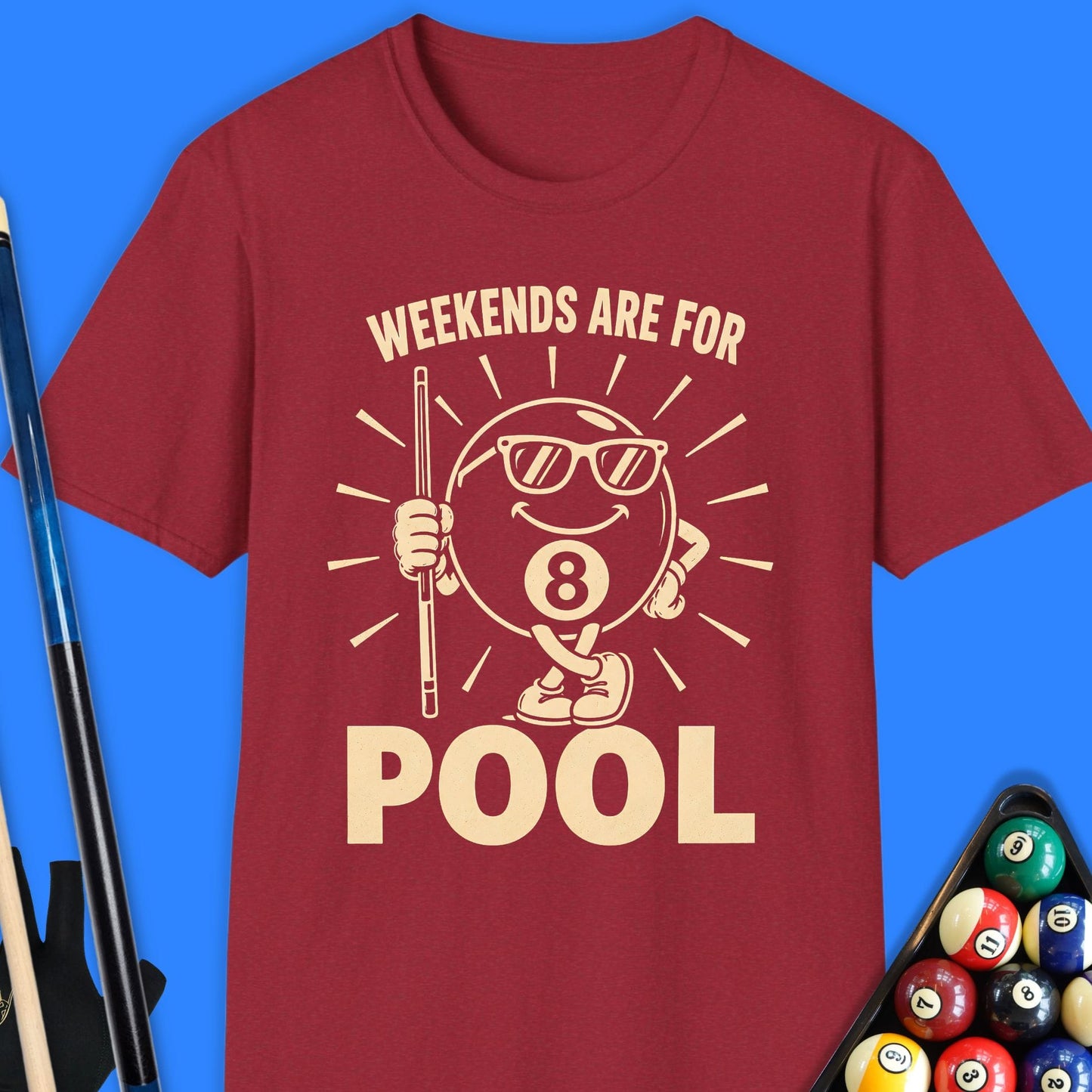 Weekends Are For Pool T-Shirt