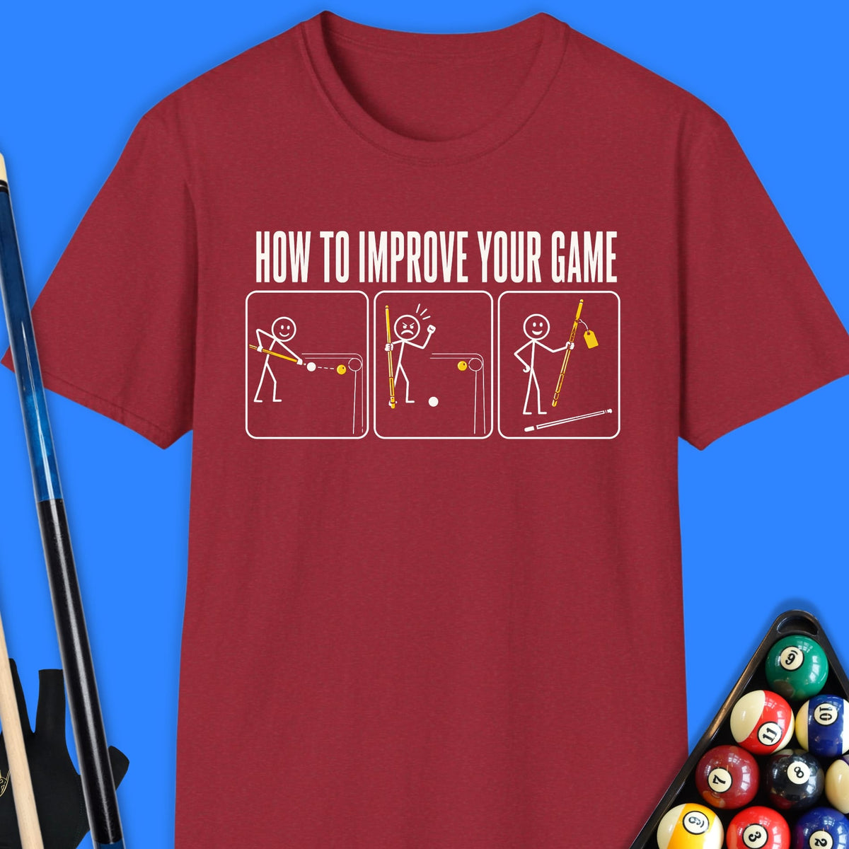 How to Improve Pool T-Shirt