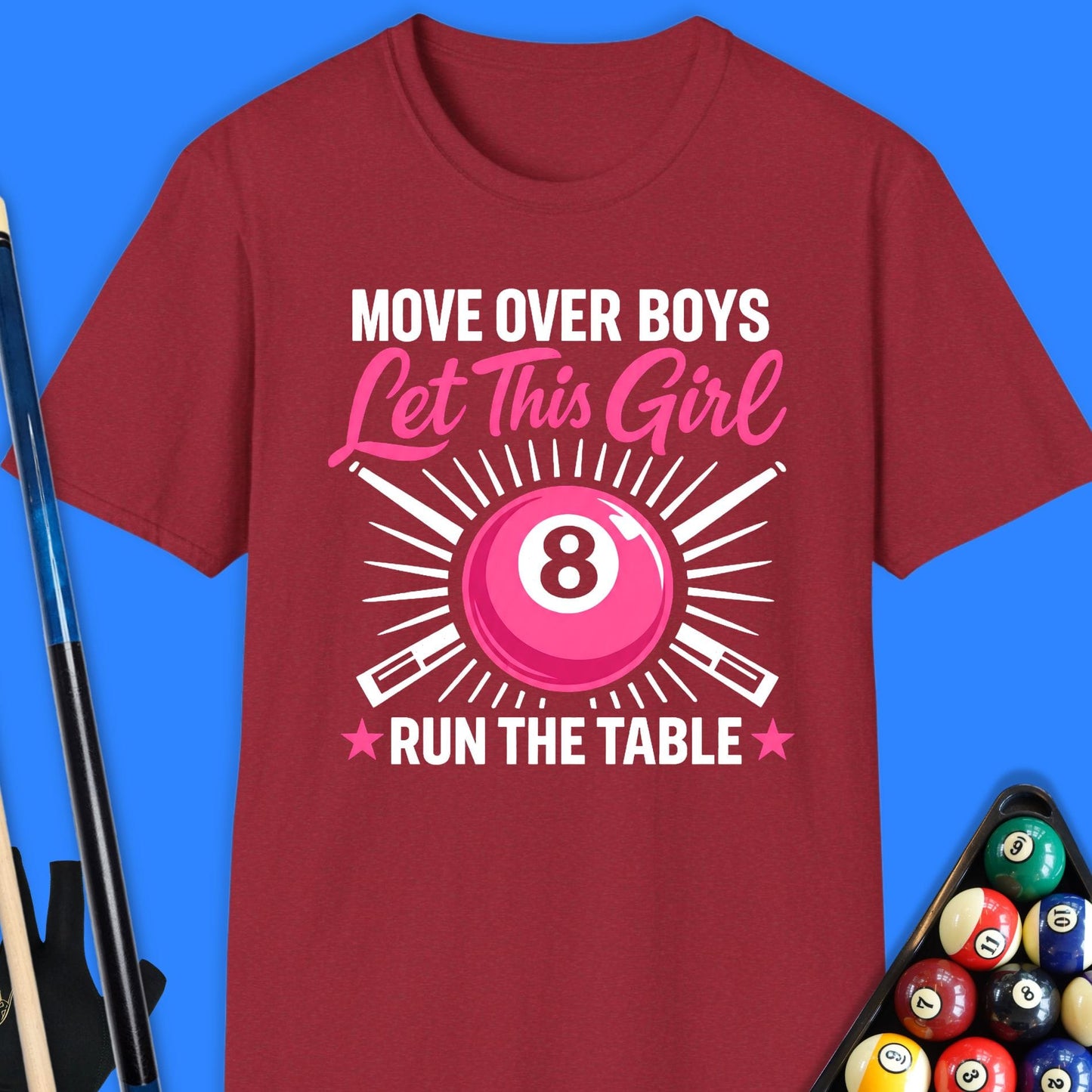 Move Over Boys Pool T-Shirt