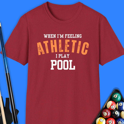 When I'm Athletic Pool T-Shirt - Rack & Roll 
