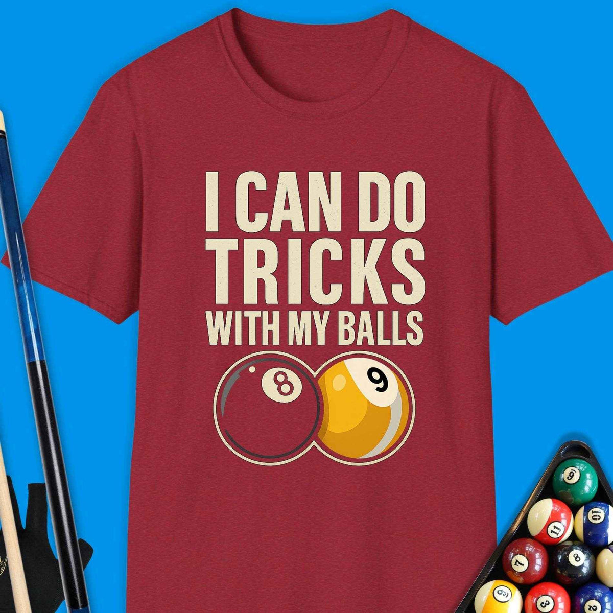 I Can Do Tricks Ball Pool T-Shirt - Rack & Roll 