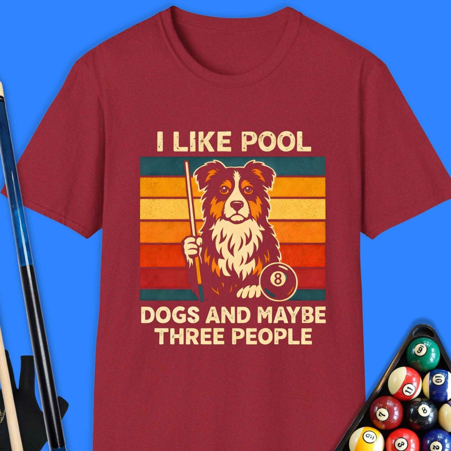 I Like Pool Dogs T-Shirt