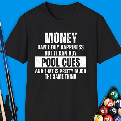Money Can't Buy Happiness Pool T-Shirt