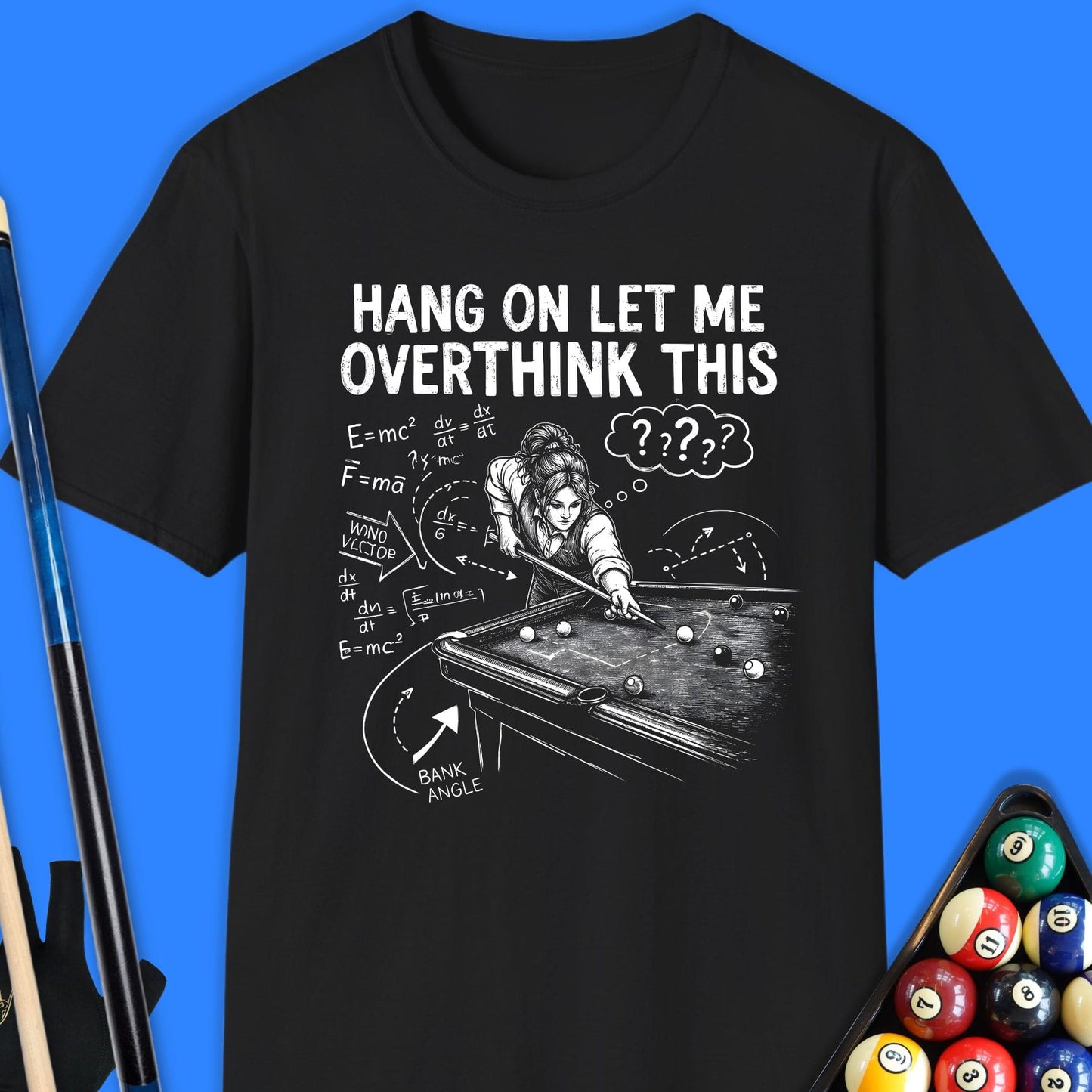 Hang On Pool Female T-Shirt