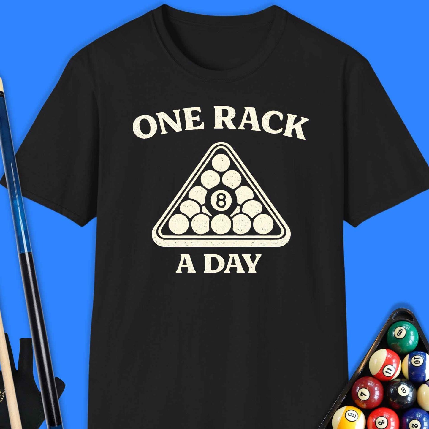 One Rack A Day Pool T-Shirt